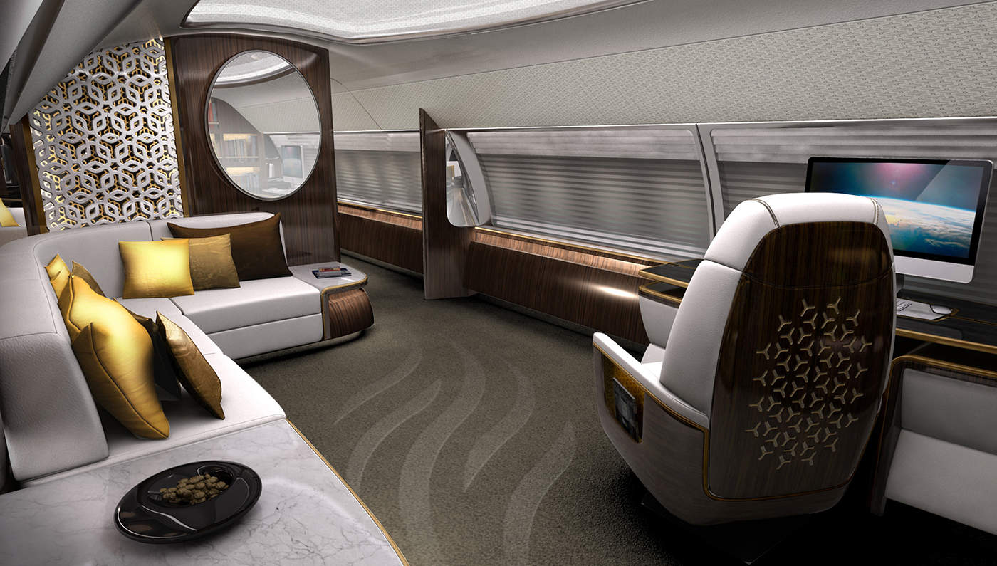 cabina Avro Business Jet